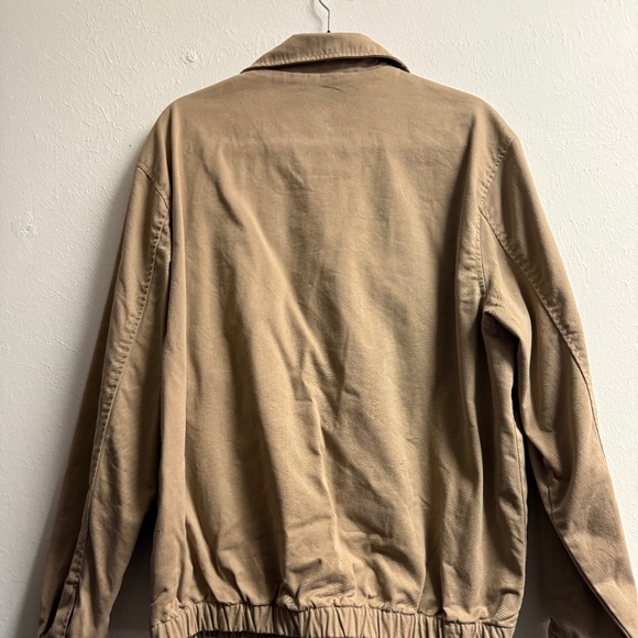 Roundtree & York Brown Men's Khaki Cotton Jacket, Size: M, EUC - Picture 5 of 8